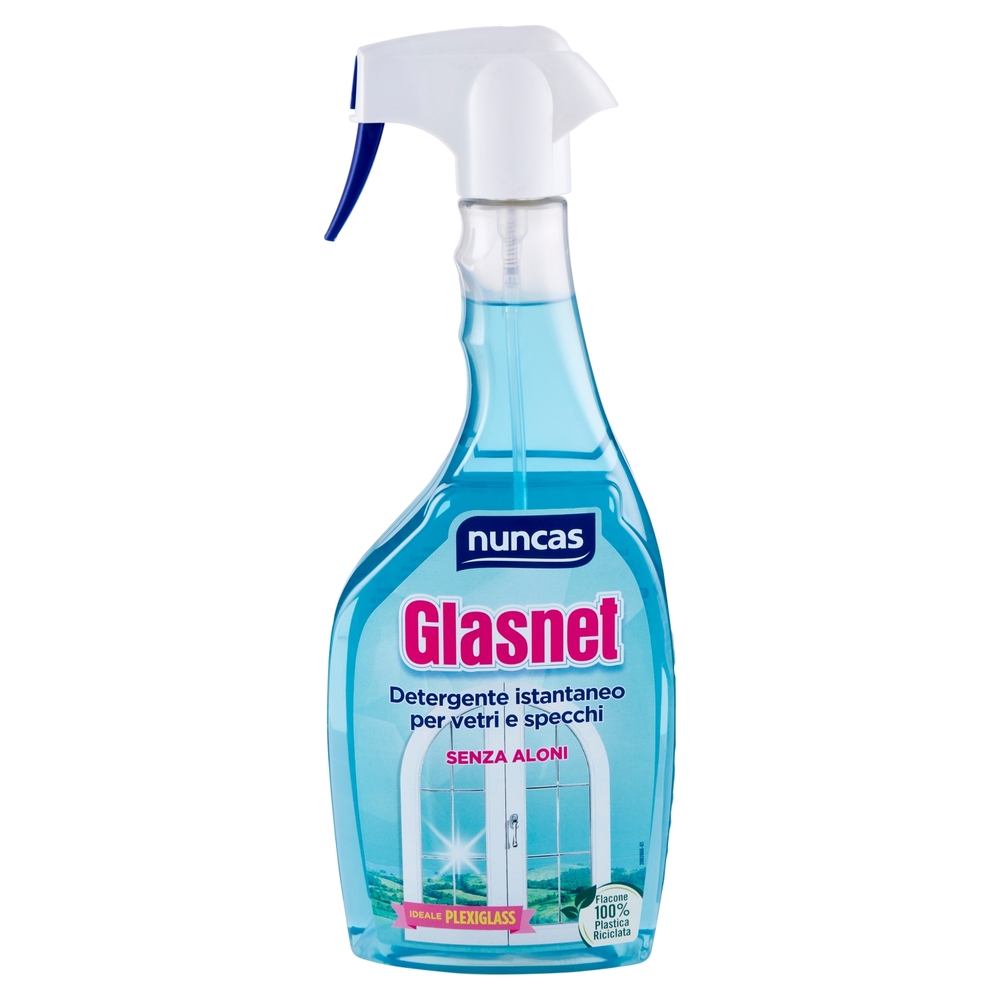nuncas Glasnet Detergente istantaneo per vetri e specchi 750 ml